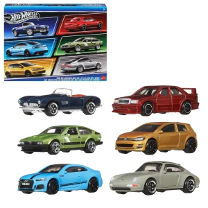 Набор из 6 машинок Hot Wheels &quot;Euro Style&quot;, 1:64