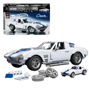 Конструктор Hot Wheels – Corvette Grand Sport, масштаб 1:16