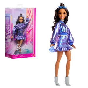 Кукла Barbie &quot;Модница в глянцевом фиолетовом платье&quot;