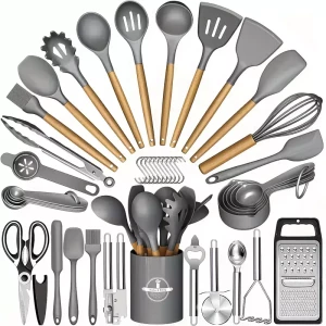 SET 44 USTENSILE DE BUCATARIE DIN SILICON (KUGR)