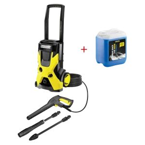 Минимойка высокого давления Karcher K 5 Basic + Автомобильный шампунь RM 619, 5 л
