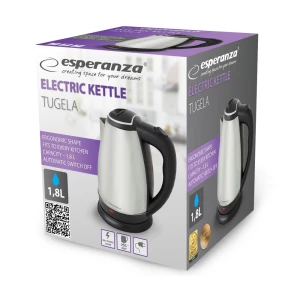 Kettle Esperanza TUGELA EKK104X, 2200W, inox, 1.8 l