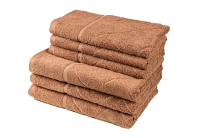 Prosop de baie Toscana 70x130 cm, 450g/m2 Mocha Mousse