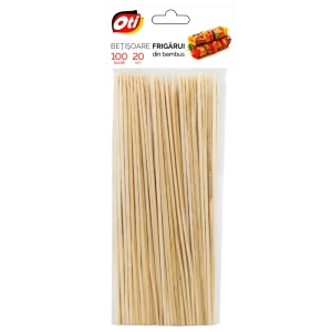 Betisoare frigarui clasice 20 cm, 100 buc./pach.