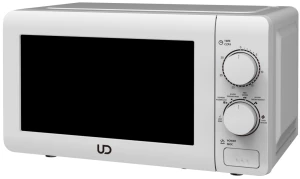 Microwave Oven UD MM20L-WA, 20l, 700W, White, Mechanical control, 6 power levels, Easy Operation