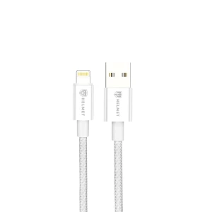 Helmet Cable USB to Lightning 20W 1.5M Nylon Series, Grey