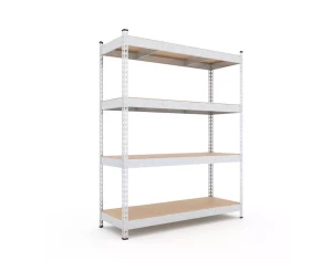 Raft metalic de depozitare Nex Titan 1800x1600x500 mm, 4 rafturi MDF, galvanizat