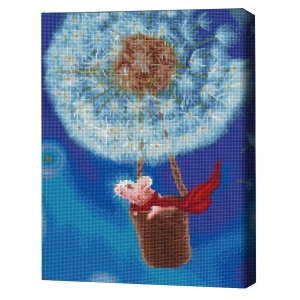 Mozaic cu diamante 40*50 сm (fără cutie) – Pe aripile vântului, Lucia Heffernan