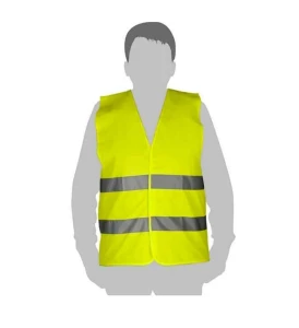 VESTĂ REFLECTORIZANTĂ DE SIGURANȚĂ VERDE (Y12-12)