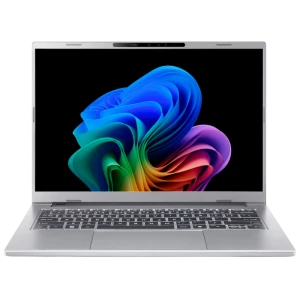 Laptop 14" Acer Aspire 14 AI OLED A14-61M, Pure Silver, AMD Ryzen AI 7 350, 32GB/1024GB, Linux Ubuntu