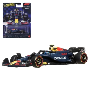 Mașinuță de colecție F1 Hot Wheels 1:64 Red Bull Racing RB20 – Sergio Perez