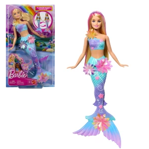 Păpușă Barbie "Sirena magică", blondă