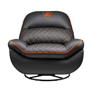 Scaun Gaming Cougar Overlord, PU Piele, Negru | Portocaliu