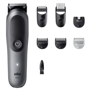 Trimmer pentru bărbați Braun AIO5520, Gri