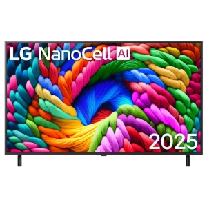 50" Nanocell SMART Телевизор LG 50NANO90A6B, 3840x2160 4K UHD, webOS, Черный