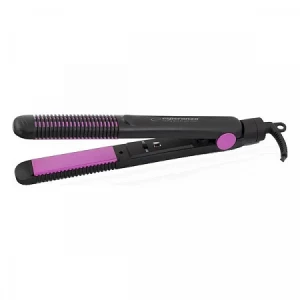 Hair Straightener Esperanza SLEEK EBP002, 35W, 2 in 1 hair straightener & curler, Ceramic coating,  Suitable for hair curling; 25х90mm floating plate;