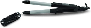 Hair Straightener Esperanza GLAMOUR EBP005, 45W, 2 in 1 hair straightener & curler, Ceramic coating, Suitable for hair curling, 20х100mm floating plat