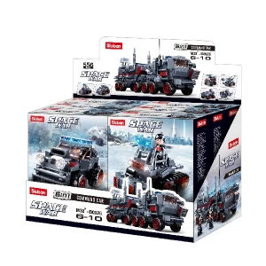 Set de construcție ”Război spațial”, 6 modele, de la 78 pînă la 93 elem.