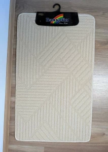 КОВРИК КРЕМОВЫЙ ДЛЯ ВАННОЙ BANYOLIN 60x100 СМ 1 ШТ (705891)