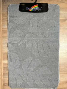 SET COVORASE GRI DE BAIE BANYOLIN CROSSLOOP 60x100 CM 3 PIESE (078811)