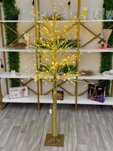 COPAC DECORATIV CU ILUMINARE LED, AURIU