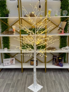 ДЕКОРАТИВНОЕ ДЕРЕВО С ПОДСВЕТКОЙ LED, БЕЛЫЙ