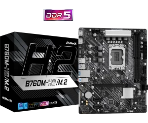 Материнская плата ASRock B760M-H2/M.2, LGA1700, Intel B760, Micro-ATX