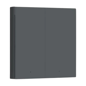 Comutator inteligent AQARA Wireless Switch H1 (Double Rocker), Gri