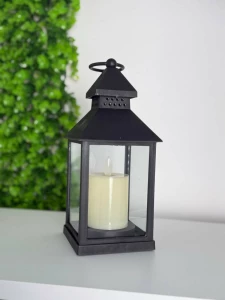 ДЕКОРАТИВНАЯ ЛАМПА С LED-ПОДСВЕТКОЙ И ЭФФЕКТОМ СВЕЧЕНИЯ СВЕЧИ, 10.4*24.3 СМ (CP-24-096)