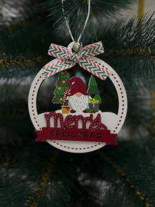 GLOB DECORATIV DE CRACIUN „MERRY CHRISTMAS”, 11CM (CP-24-153)