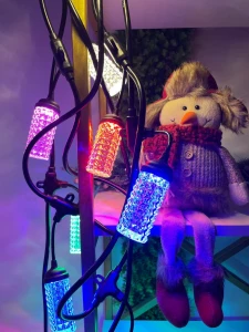 GHIRLANDA DECORATIVA LED – 10 BECURI, 5M, MULTICOLORE LA PRIZA (CP-24-116)