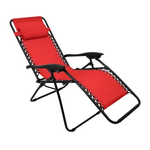 Scaun pliabil de gradina SIESTA (Rosu)