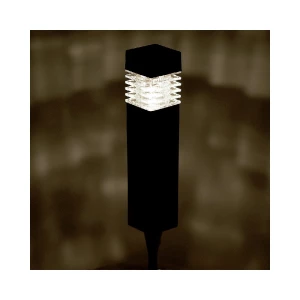 Садовый светильник с солнечной панелью (квадратной формы)