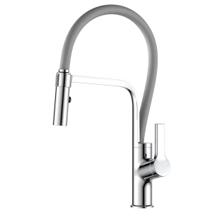 Baterie bucatarie SanDonna ANDRA Crom-Gri