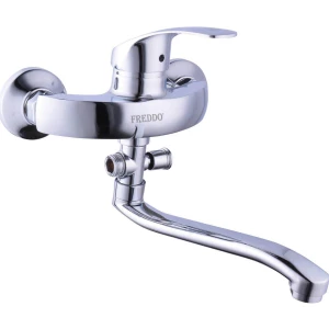Смеситель однорычажный FREDDO для ванны + аксессуары