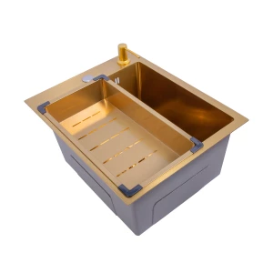 Chiuveta handmade SanDonna HD4050 Auriu