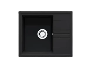 Alina 590 Chiuveta SanDonna (Negru Metalic)