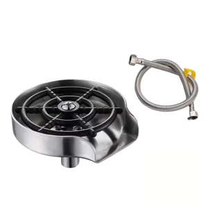 Spalator pentru pahar INOX 304 SanDonna Crom Satin