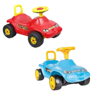 Mașinuță de împins "JET CAR", roșu/albastru