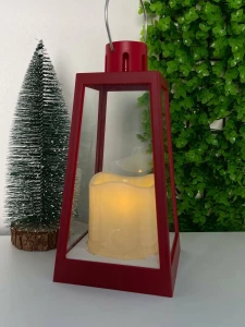 ДЕКОРАТИВНЫЙ СВЕТИЛЬНИК LED КРАСНЫЙ – 11×22 СМ (CP-24-097)