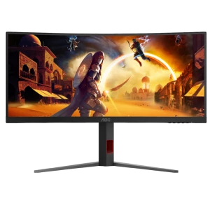 34" Игровой монитор AOC CU34G4, VA 3440x1440 WQHD, Чёрный