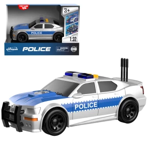 1:32 Mașină de poliție cu fricțiune (lumini /sunete)
