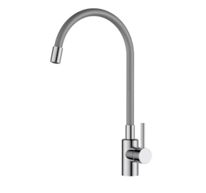 Смеситель для кухни SanDonna LOLA (Серый)