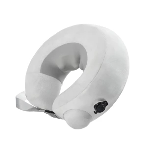 Inflatable Cervical Massage Pillow Portable Kneading Neck