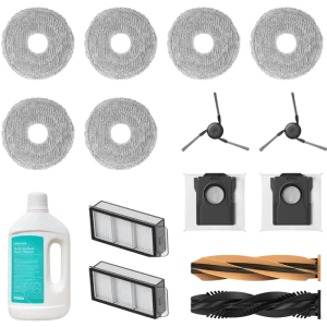 Un set de accesorii pentru un aspirator Dreame RAK64