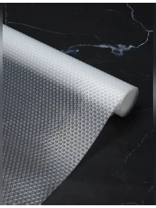 FOLIE PENTRU RAFTURI ANTIDERAPANT, TRANSPARENT – MODEL CERCURI EVA (PMT001,EVA)