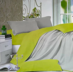 LENJERIE DE PAT DUBLA – GRI & VERDE LIME (06-MS32-20-EV)