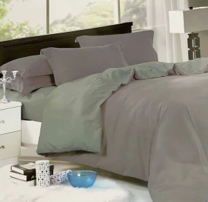 LENJERIE DE PAT DUBLA – BUMBAC 100% BEJ & GRI (06-MS32-20-EV)