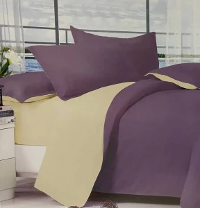 LENJERIE DE PAT DUBLA – MOV CU CREAM (06-MS32-20-EV)