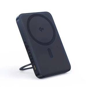 Baseus Power Bank Magsafe PicoGo Qi2 with Kickstand 5000mAh, 20w with cable Type-C 0.3m, Black